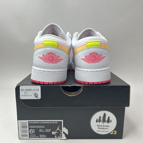 Nike Shoes Air Jordan Air Jordan 1 Low GS “Edge Glow” 2023 - Picture 3 of 5